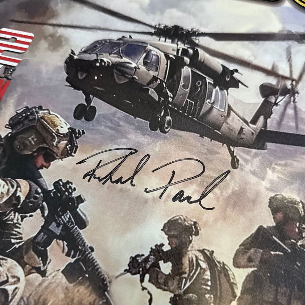 Art of the Spirits Whiskey Metal Bar Sign SIGNED | Ranger Military Wall Art - Picture 6 of 6